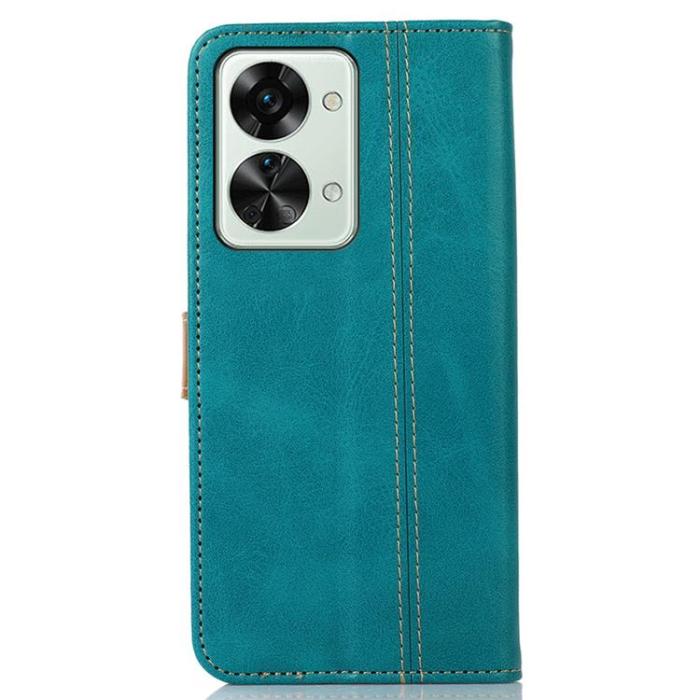 A-One Brand - OnePlus Nord 2T 5G Plånboksfodral Dual Magnetic - Turkos