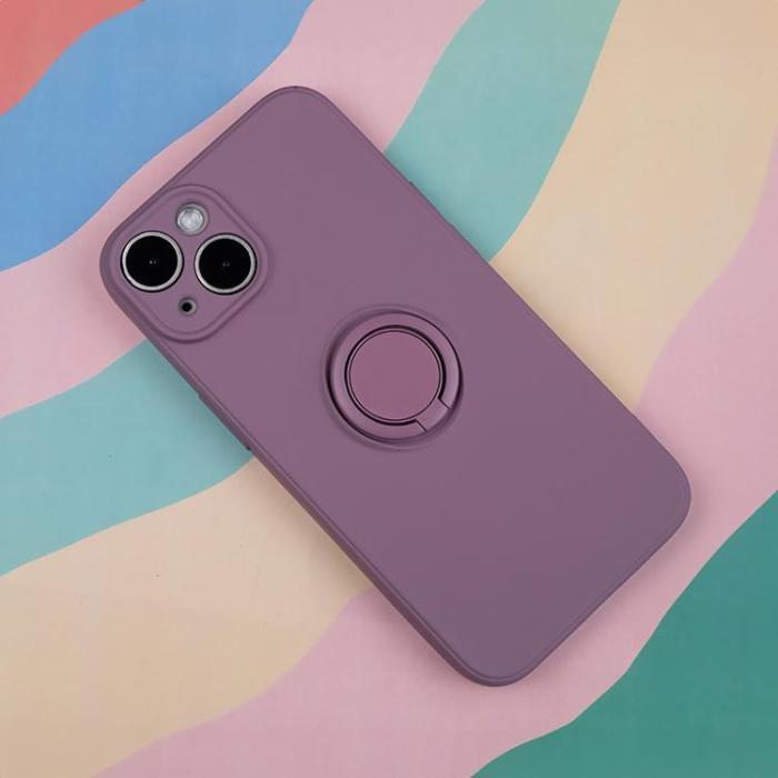 OEM - iPhone 16 Pro Mobilskal Ringhållare - Ljuslila