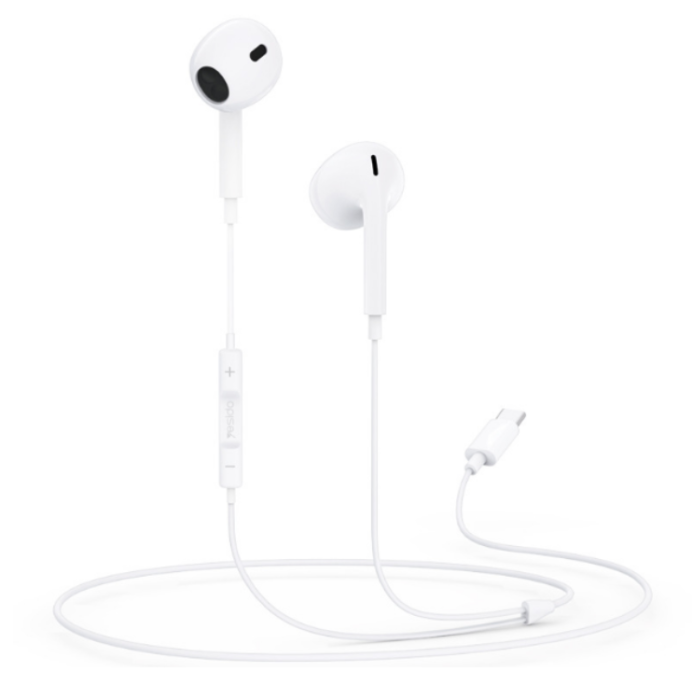 Yesido - Yesido Hörlurar YH38 In-Ear Typ-C - Vit