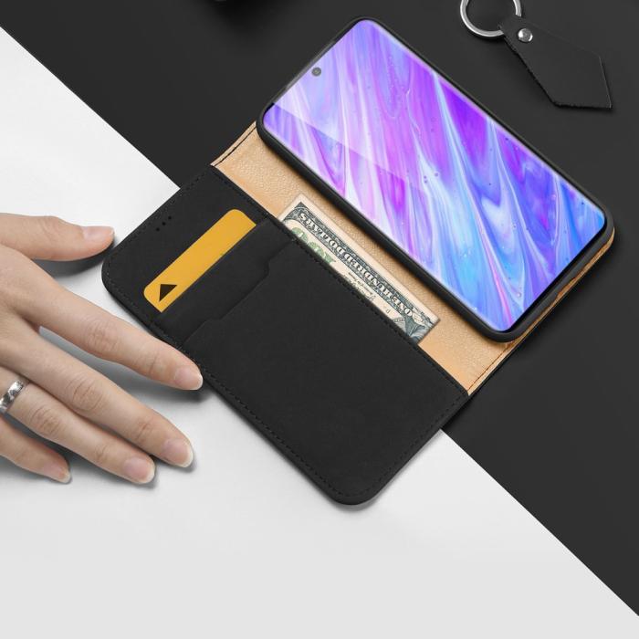 Dux Ducis - Dux Ducis Wish Series Äkta Läderfodral till Galaxy S20 - Svart