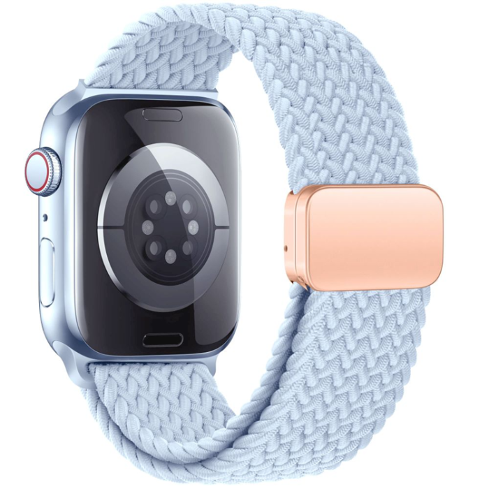 UTGATT - Tech-Protect Apple Watch (44/45/46/49 mm) Armband NylonMag - Baby Blå