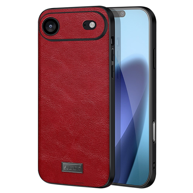 SULADA iPhone Air Mobilskal PU-läder+TPU+PC - Röd | 2353 | AlltMobil