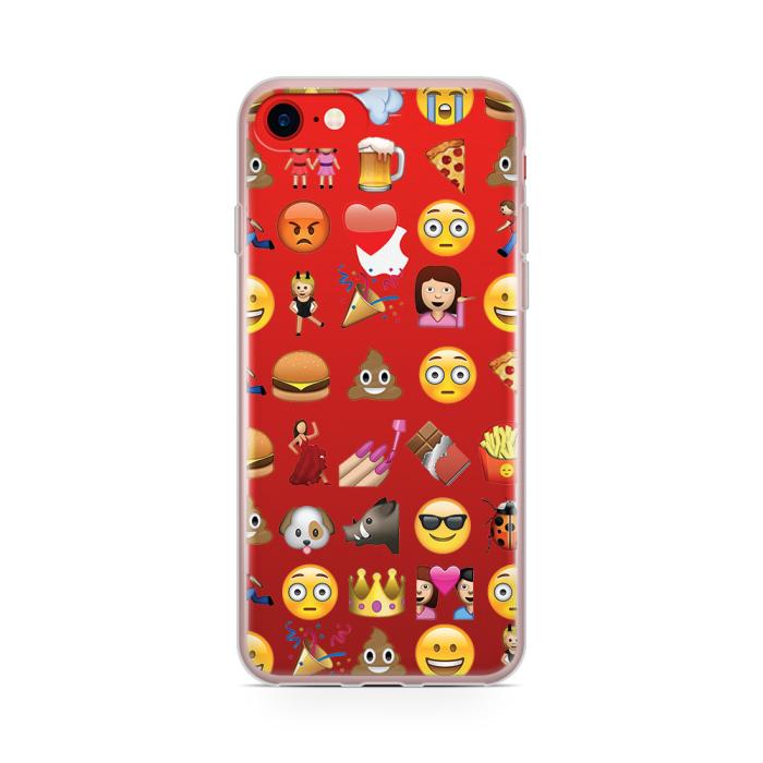 UTGATT5 - Skal till Apple iPhone 7 - Emojis