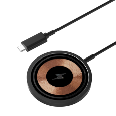 QUALO - Qualo Trådlös Laddare Transparent Induction 15W - Svart