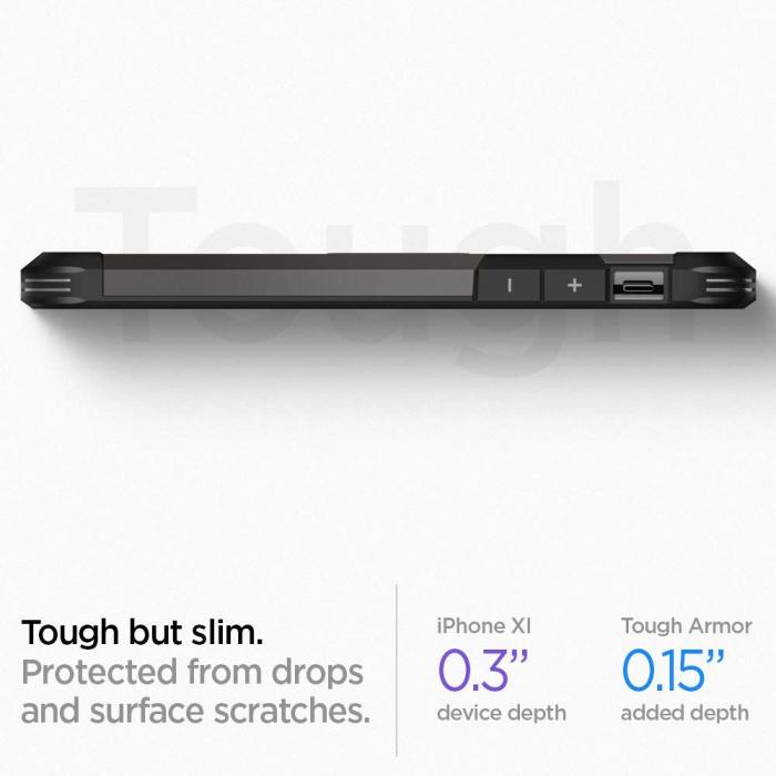 UTGATT5 - Spigen Tough Armor iPhone 11 Gunmetal