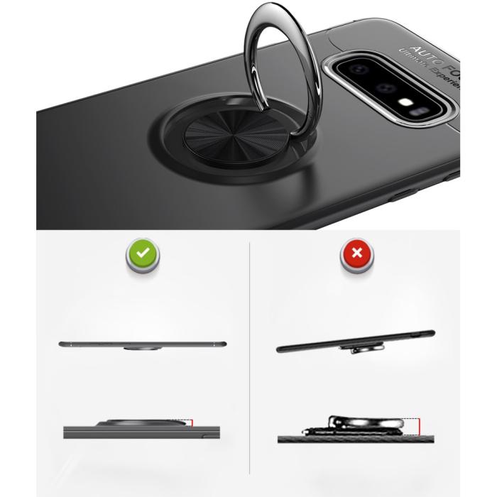 OEM - Skal med Stativ för Samsung Galaxy S10e - Svart