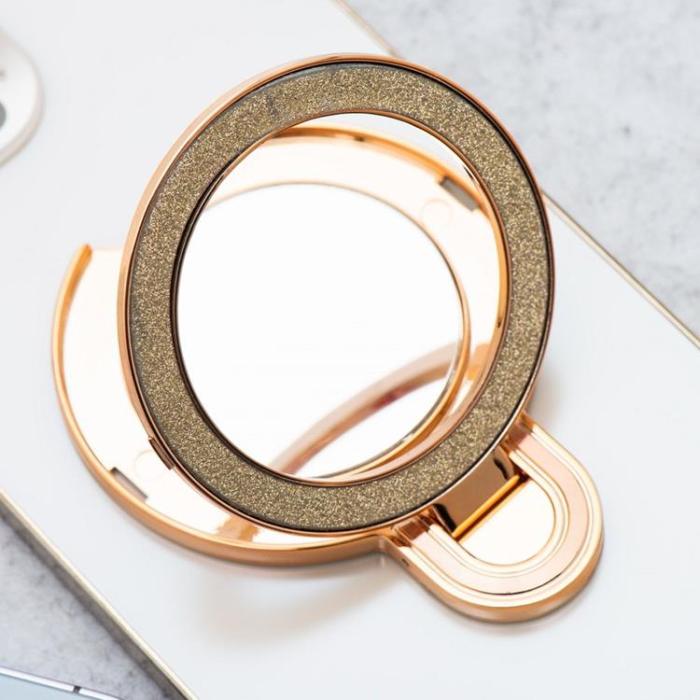 A-One Brand - Mobilställ CIRCLE MIRROR Stick-on - Guld