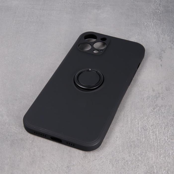 OEM - Svart Finger Grip-skal iPhone X/XS – Hållbart & Ergonomiskt
