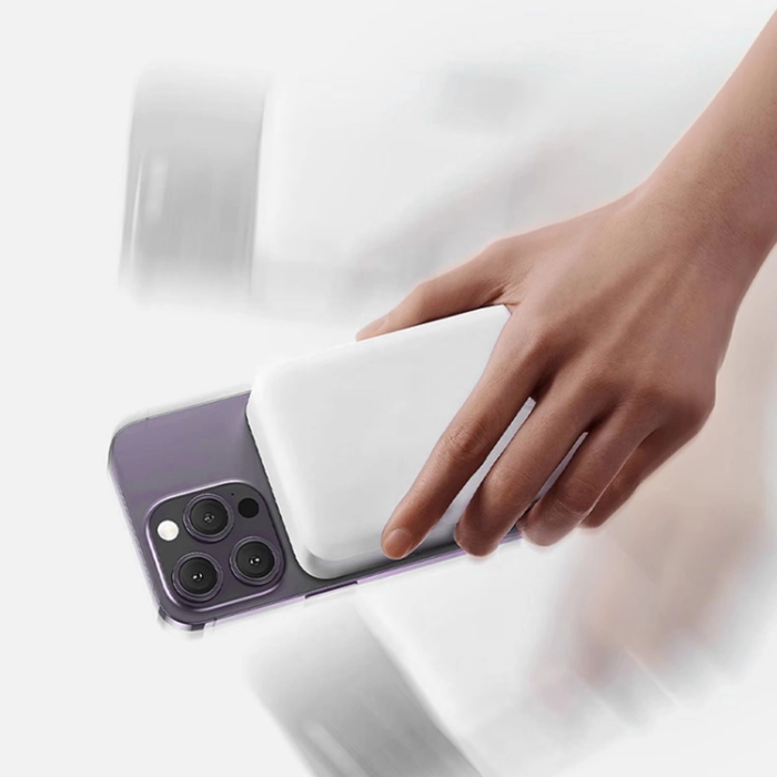 Dudao - Dudao MagSafe Powerbank 10000mAh 20W USB-A/USB-C - Vit
