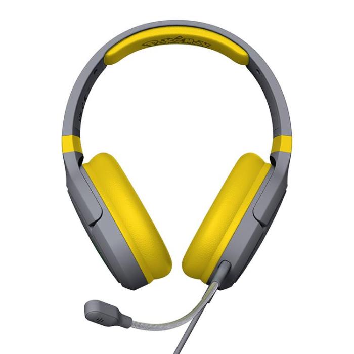 POKEMON - POKEMON Pikachu Gaming-Headset, Over Ear, Bom-mikrofon - Grå