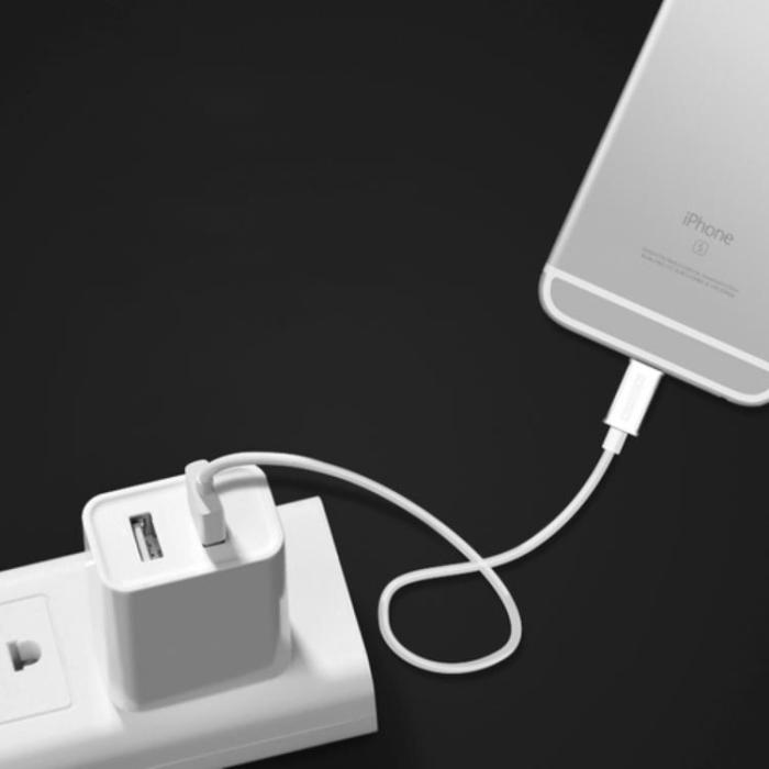 Choetech - Choetech USB-A till Lightning kabel 1.8m - Vit
