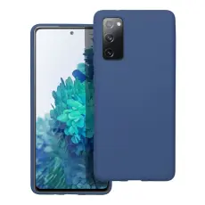 Forcell - Galaxy S20 FE Skal Forcell Silikon Lite Mjukplast - Blå