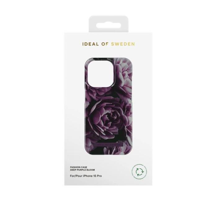 iDeal of Sweden - iDeal of Sweden iPhone 15 Pro Max Mobilskal - Djup Lila Bloom