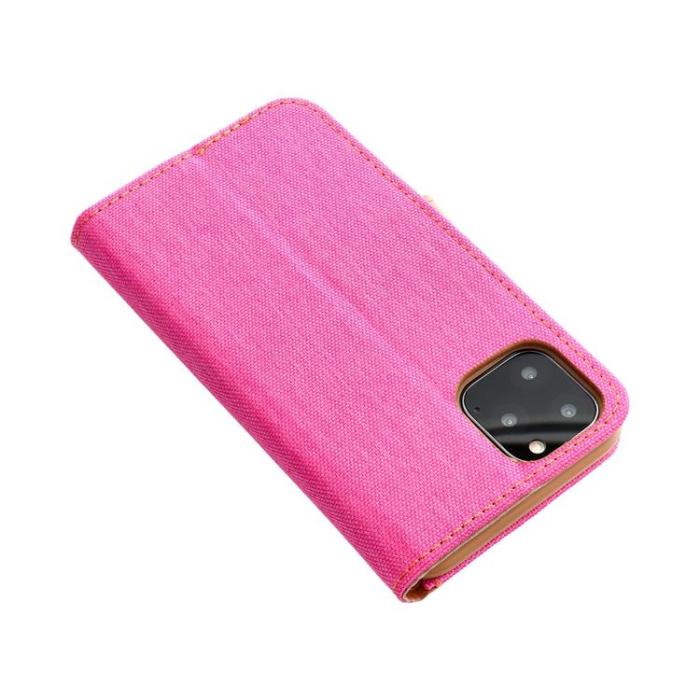 OEM - CANVAS Plånboksfodral För Galaxy A34 5G - Rosa