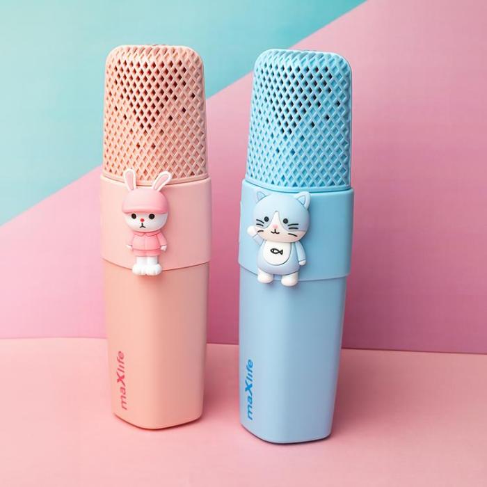 Maxlife - Maxlife Bluetooth Mikrofon med Högtalare Animal MXBM-500 - Blå