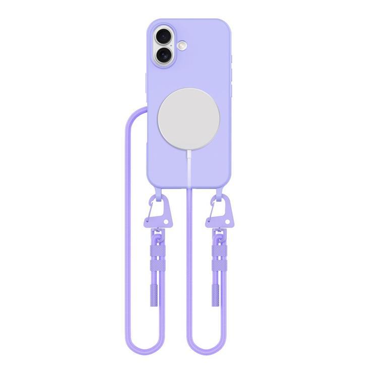 Tech-Protect iPhone 16 Mobilhalsband Skal Magsafe - Lavender | 2353 | AlltMobil