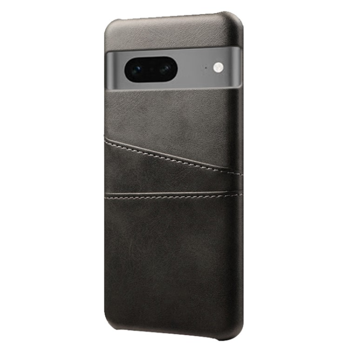 OEM - Google Pixel 7a Mobilskal Korthållare PU-läder Anti-Fall - Svart