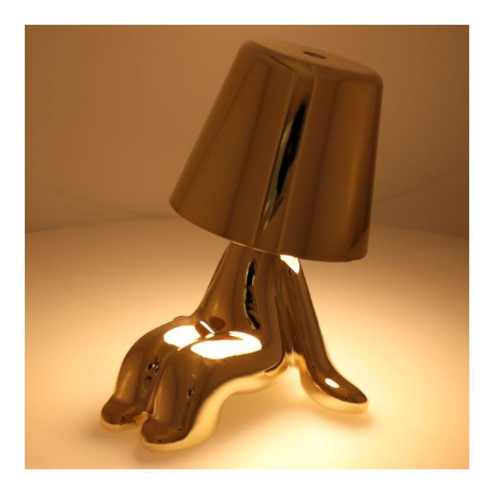 OEM - Bordslampa Vid Sängen GOLD MAN Seat (model 6) MLTL