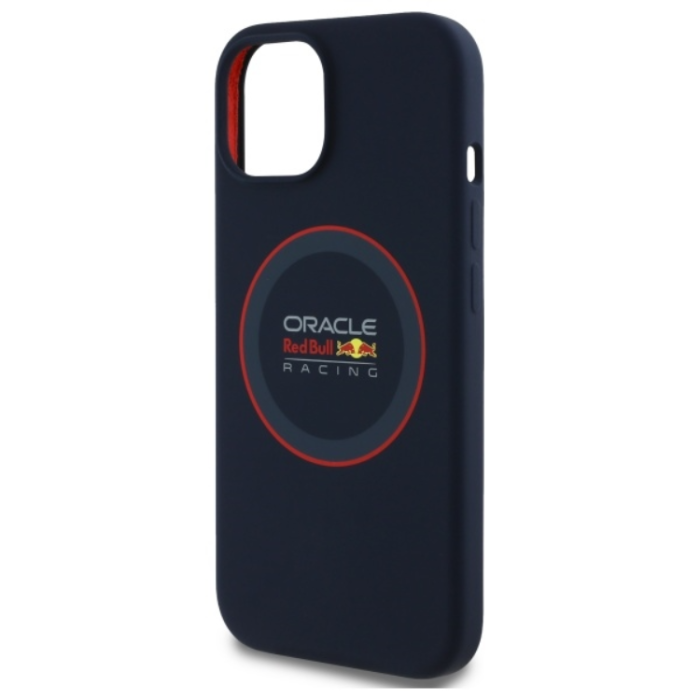 Red Bull - Red Bull iPhone 14 Mobilskal MagSafe Silikon Röd Ring