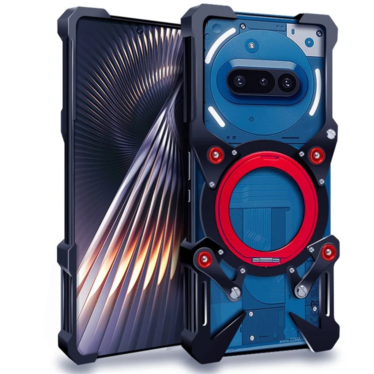 Nothing Phone (3a) Mobilskal Magsafe Bumper Kickstand - Svart | 2353 | AlltMobil