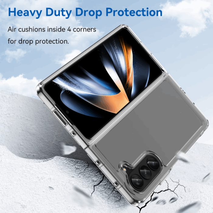 OEM - Galaxy Z Fold 5 Mobilskal Acrylic TPU - Clear