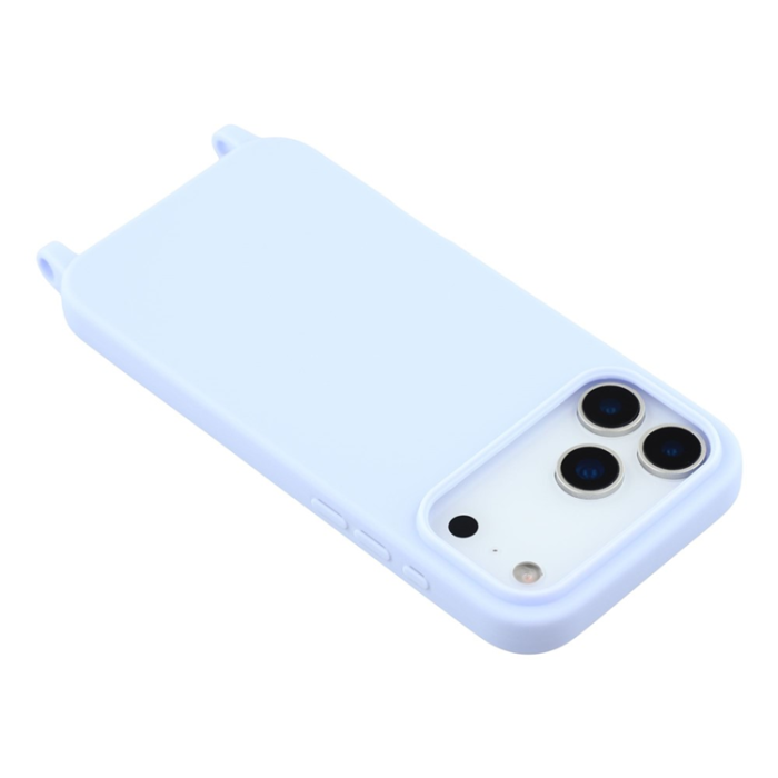 A-One Brand - iPhone 17 Pro Max Mobilskal TPU Shockproof med Lanyard - Ljuslila