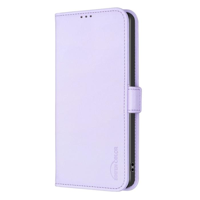 BINFEN COLOR - BINFEN Samsung Galaxy A57 Plånboksfodral Konstläder Flip - Lila