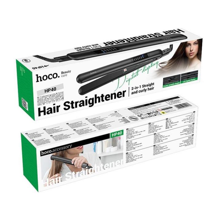 Hoco - Hoco Plattång HP40 - Svart