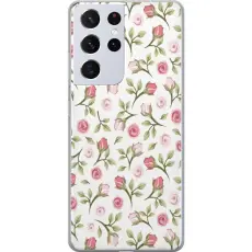 Gustaf - Mobilskal till Samsung Galaxy S21 Ultra 5G med Blommigt