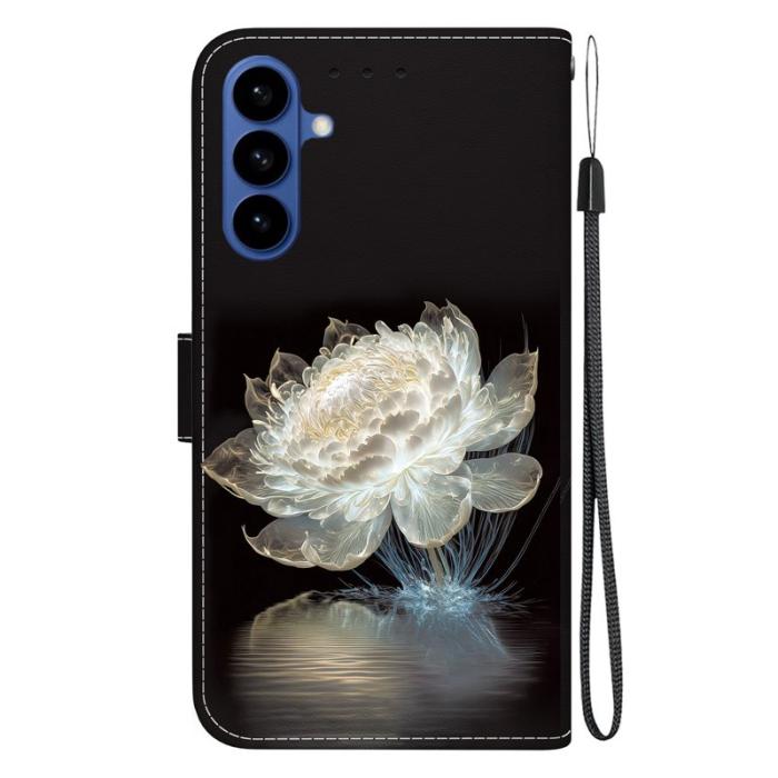 OEM - Samsung Galaxy S26 Plånboksfodral Anti-Drop Konstläder Crystal Peony