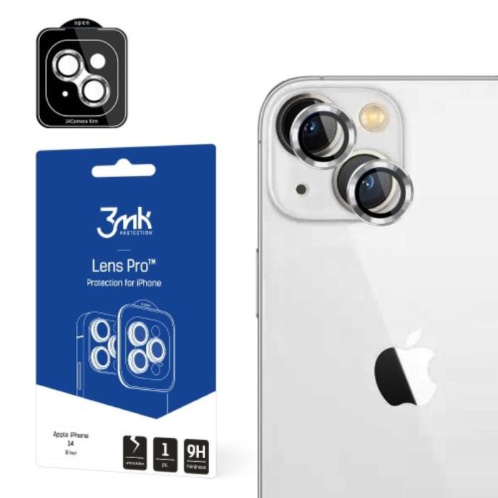 3MK - 3MK iPhone 14 Silver   Kameralinskydd