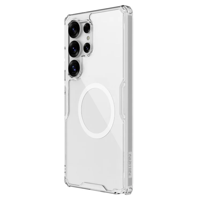 Nillkin - Nillkin Galaxy S25 Ultra Mobilskal Magsafe Pro - Transparent