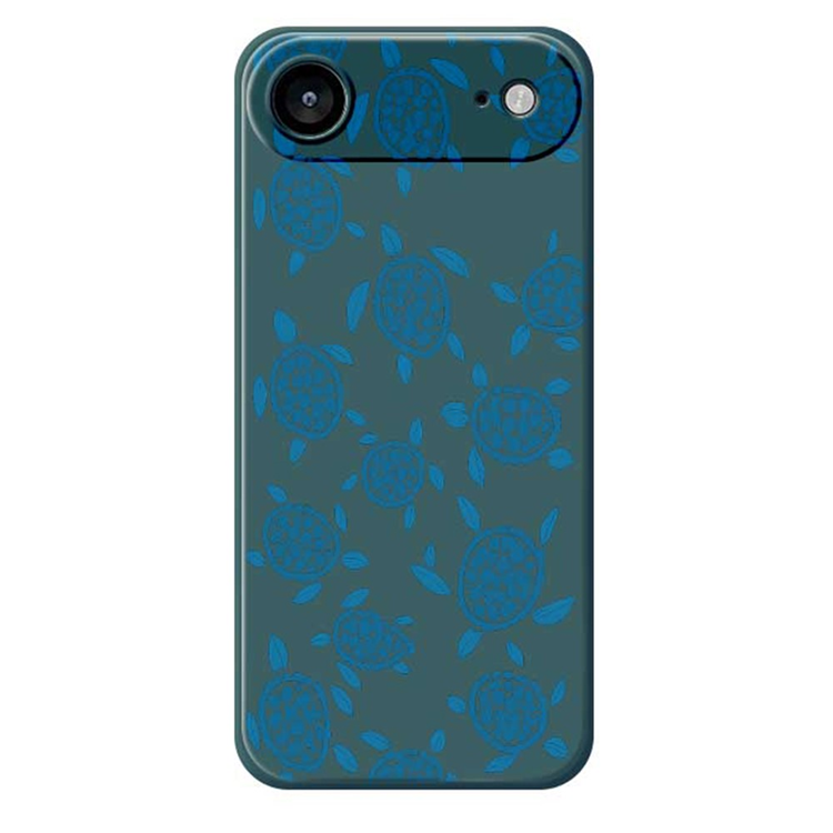 iPhone Air Mobilskal Turtle Pattern Straight Edge - Grön | 2353 | AlltMobil