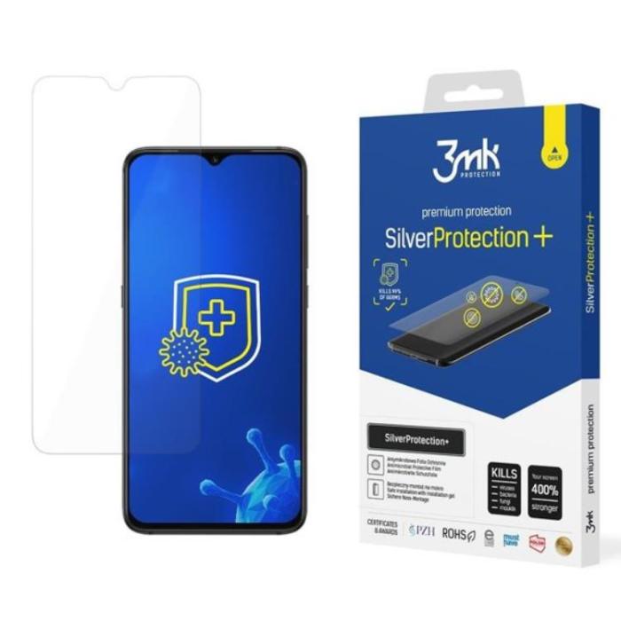 3MK - 3mk Xiaomi Redmi 9A/9AT Härdat Glas Skärmskydd Silver