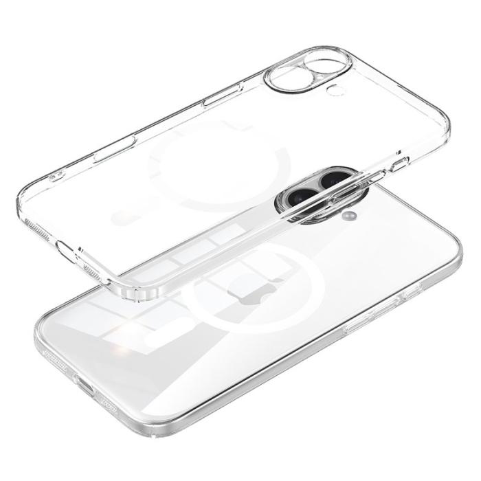 SULADA - SULADA Mobilskal till iPhone 17 MagSafe Hård PC Kristallklar Transparent