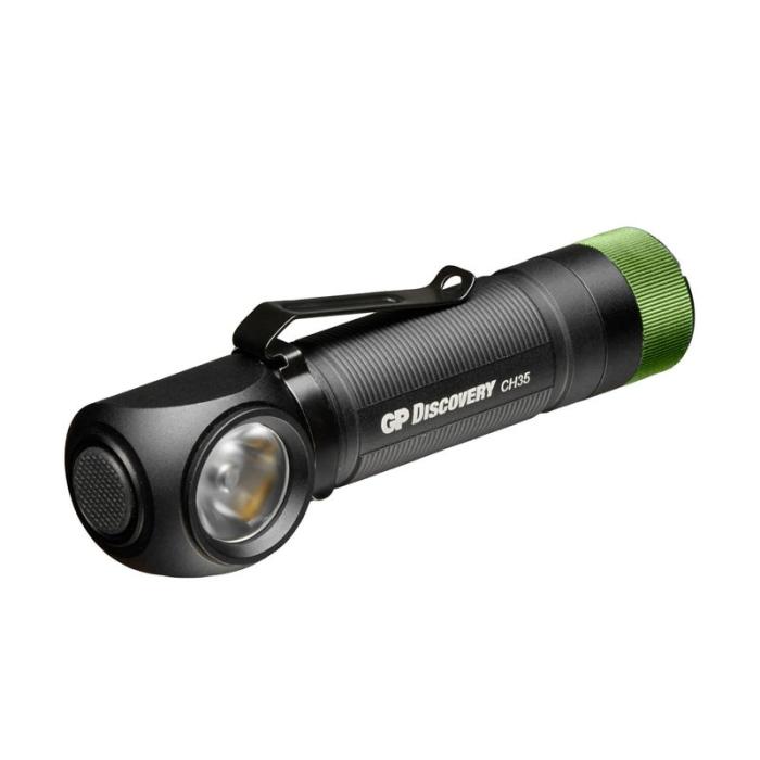 GP - GP Pannlampa Discovery Uppladdningsbar CHR35 600lm