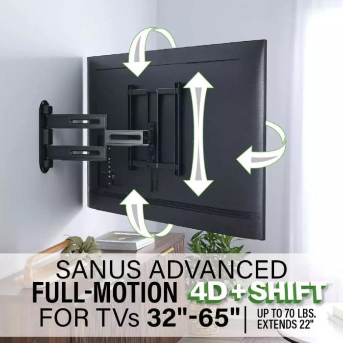 Sanus - SANUS TV-fäste 4D Max Vesa 400x400 32
