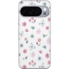iSecrets - Mobilskal till Google Pixel 10 Pro XL med Blommor och fjärillar