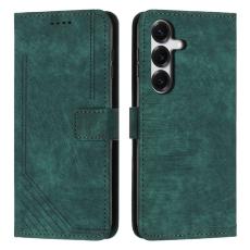 OEM - Mobilfodral f&ouml;r Samsung Galaxy S26 Plus St&auml;llfunktion Konstl&auml;der - Gr&ouml;n