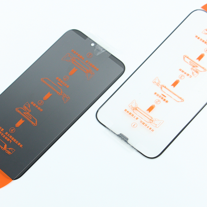 OEM - iPhone 16 Plus Härdat Glas Skärmskydd 9D Easy Tool Privacy