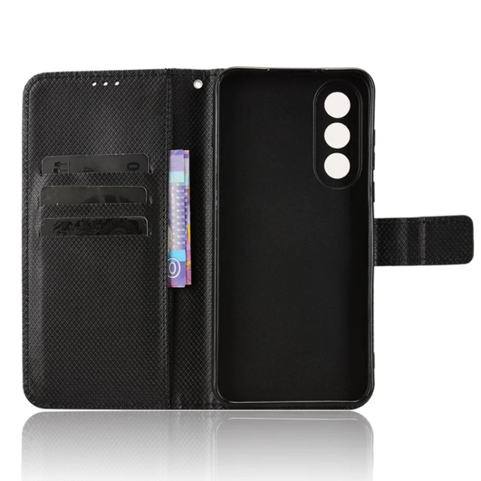 A-One Brand - OnePlus Nord 5 Plånboksfodral Diamond Texture - Svart