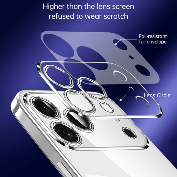 SULADA - SULADA iPhone 17 Pro Mobilskal Electroplating Nature Matte - Svart