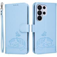 OEM - Pl&aring;nboksfodral f&ouml;r Samsung Galaxy S26 Ultra RFID Blockering - Ljusbl&aring;