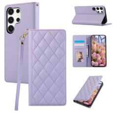 OEM - Pl&aring;nboksfodral f&ouml;r Samsung Galaxy S26 Ultra RFID-blockering St&auml;ll - Lila