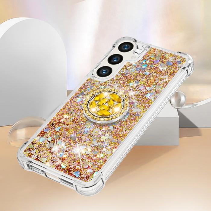 OEM - Mobilskal för Samsung Galaxy S26 Plus TPU Kickstand - Guld