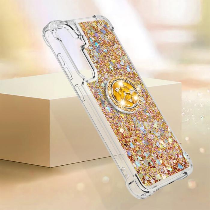 OEM - Mobilskal för Samsung Galaxy S26 Plus TPU Kickstand - Guld
