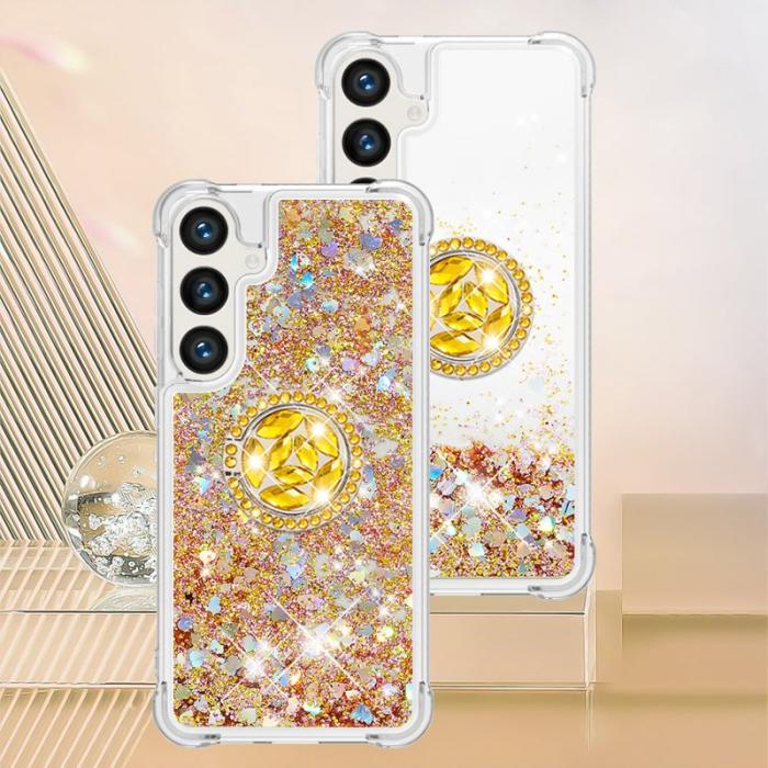 OEM - Mobilskal för Samsung Galaxy S26 Plus TPU Kickstand - Guld
