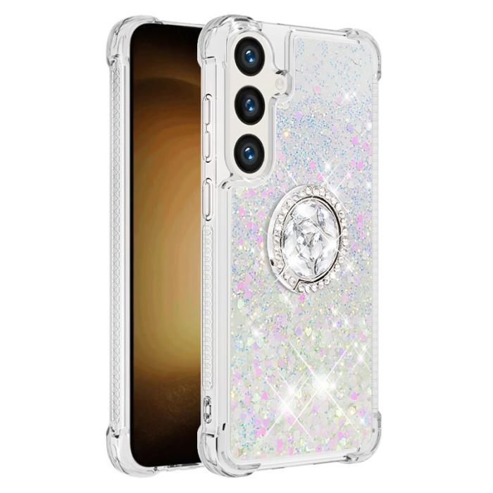 OEM - Mobilskal för Samsung Galaxy S26 Plus TPU Kickstand - Laser