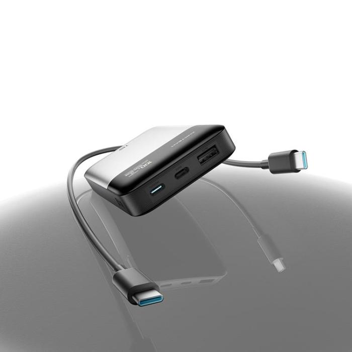 Cuktech - Cuktech Powerbank 15000 mAh 100W PB150S - Grå