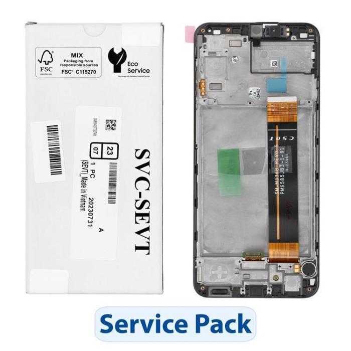 SpareParts - Galaxy A23 4G Skärm med LCD-display Service Pack GH82-28563A